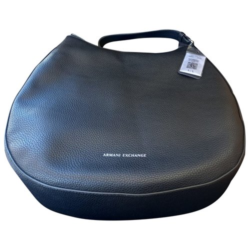 Pre-owned Emporio Armani Handbag In Black