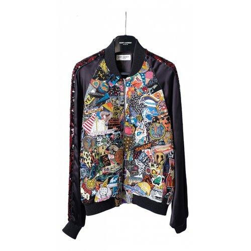 Pre-owned Saint Laurent Glitter Jacket In Multicolour
