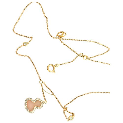 Pre-owned Qeelin Pink Gold Necklace