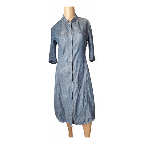 Pre-owned Levi's Mid-length Dress In Blue