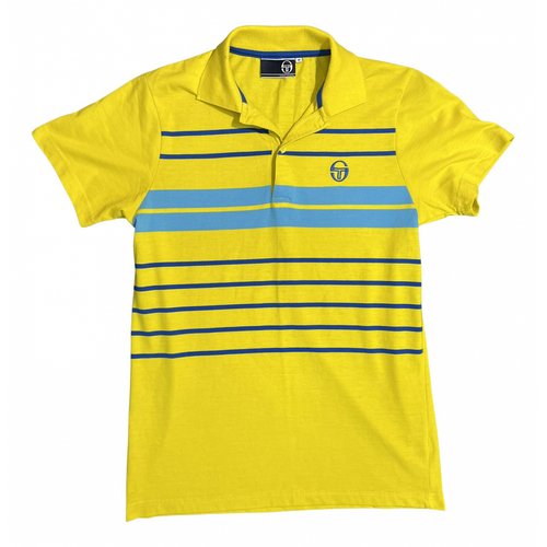 Pre-owned Sergio Tacchini Polo Shirt In Yellow
