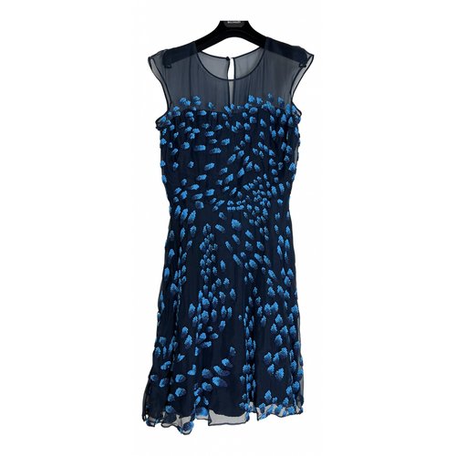 Pre-owned Issa Mid-length Dress In Navy