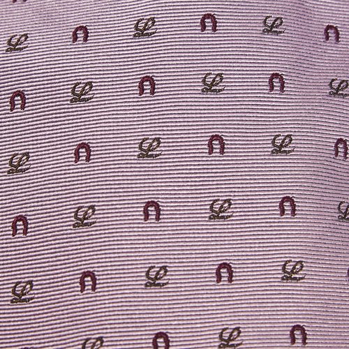 Pre-owned Loewe Silk Tie In Pink