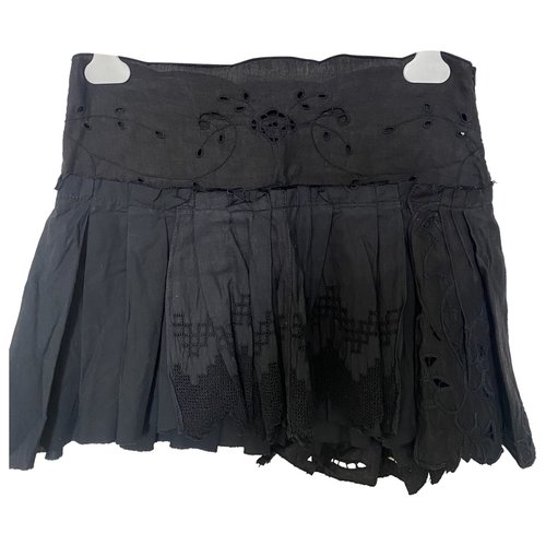 Pre-owned Philosophy Di Alberta Ferretti Mini Skirt In Black
