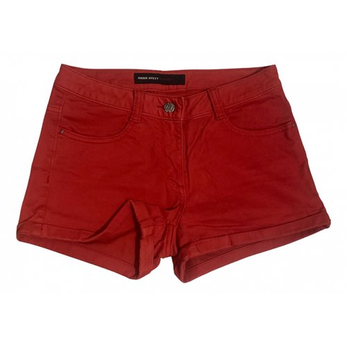 Pre-owned Miss Sixty Mini Short In Red