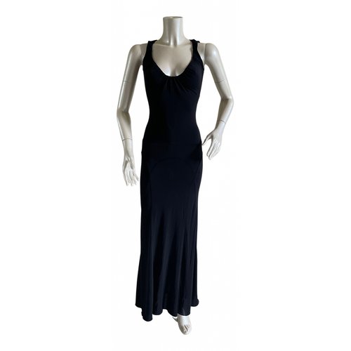 Pre-owned Roccobarocco Dress In Black