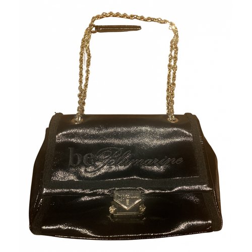 Pre-owned Blumarine Patent Leather Handbag In Black