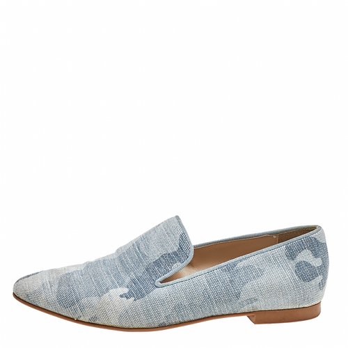 Pre-owned Stella Mccartney Cloth Flats In Blue