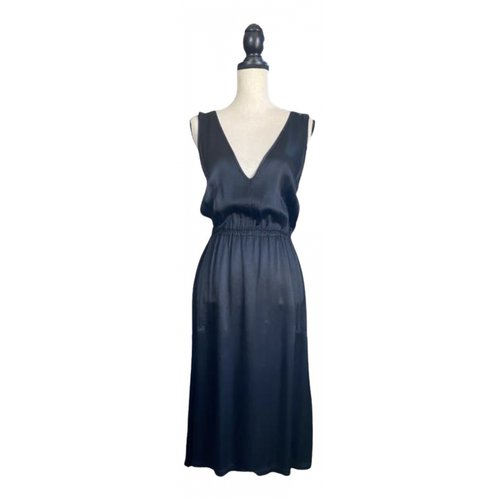 Pre-owned Raquel Allegra Mid-length Dress In Black