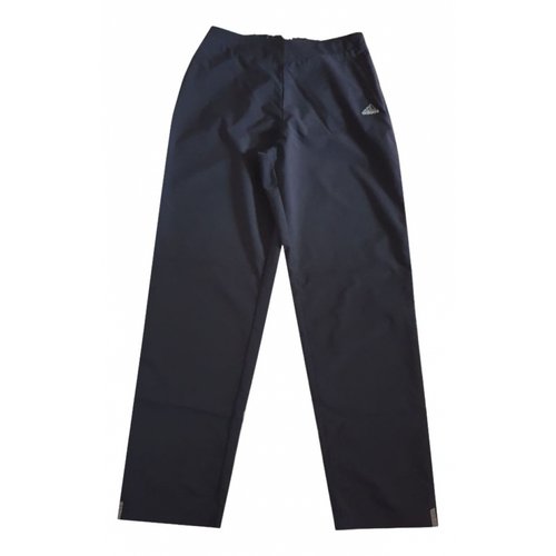 Pre-owned Adidas Originals Straight Pants In Anthracite