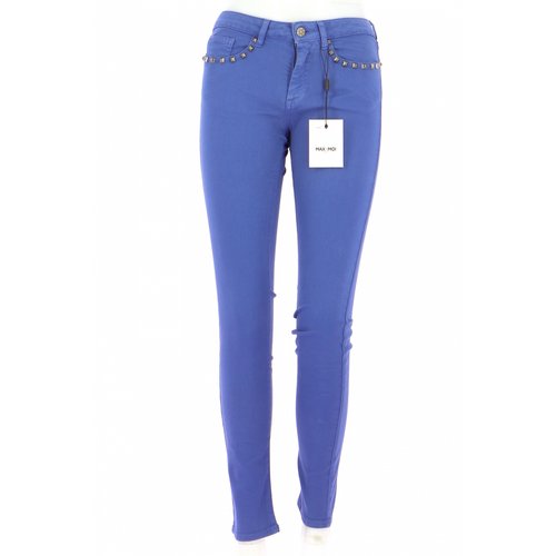 Pre-owned Max & Moi Slim Jeans In Blue