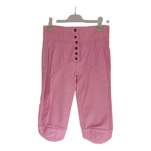 Pre-owned Dondup Short Pants In Pink
