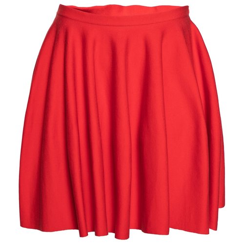 Pre-owned Giambattista Valli Skirt In Red