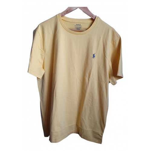 Pre-owned Polo Ralph Lauren T-shirt In Yellow