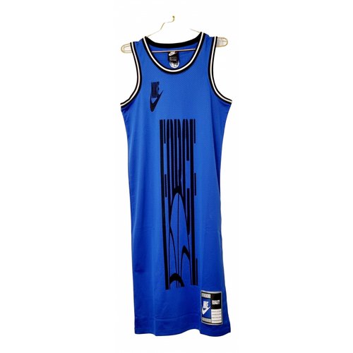 Pre-owned Nike Mid-length Dress In Blue