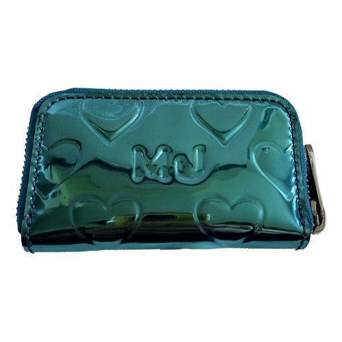 Pre-owned Marc By Marc Jacobs Wallet In Blue