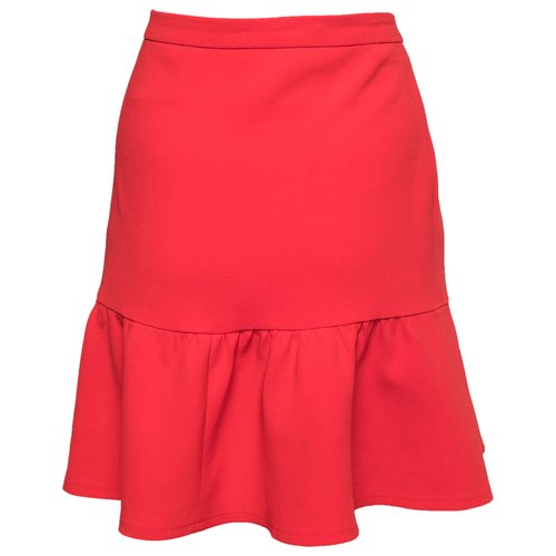 Pre-owned Moschino Skirt In Red