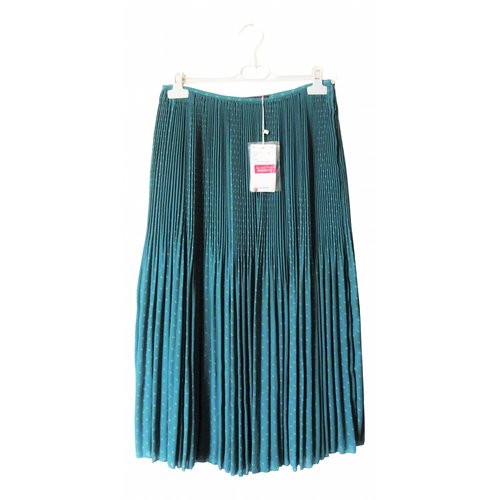 Pre-owned Comptoir Des Cotonniers Mid-length Skirt In Green