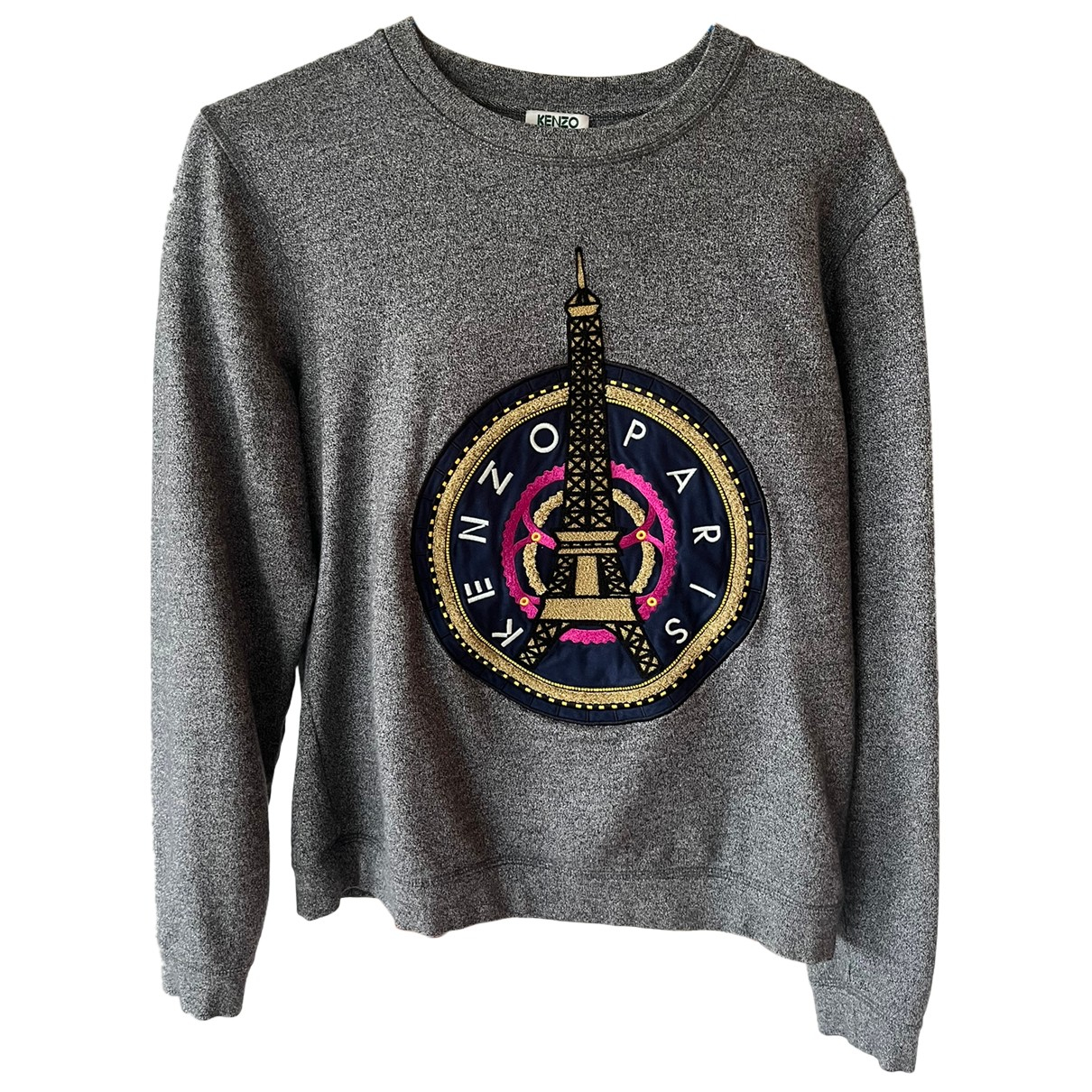 Pre-owned Kenzo Sweatshirt In Grey 