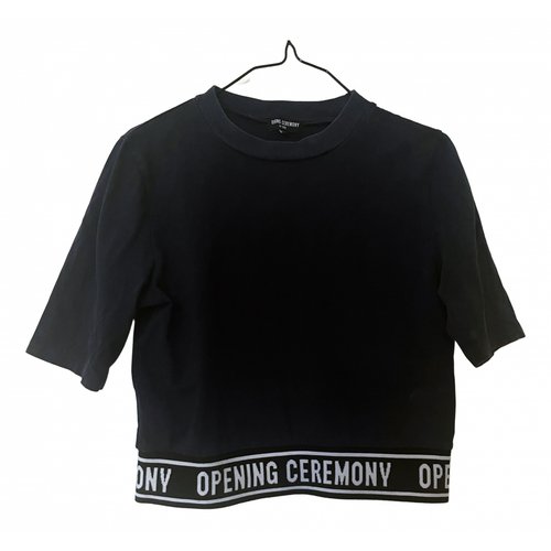 Pre-owned Opening Ceremony T-shirt In Blue