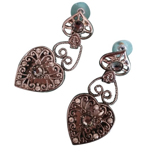 Pre-owned Reminiscence Earrings In Silver