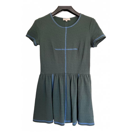 Pre-owned Opening Ceremony Mini Dress In Green