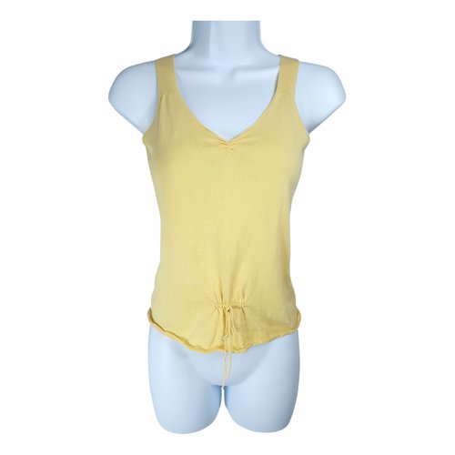Pre-owned Intermix Top In Yellow