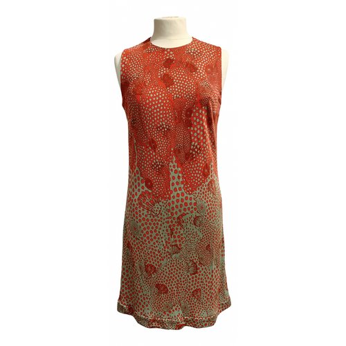 Pre-owned Issa Mid-length Dress In Orange