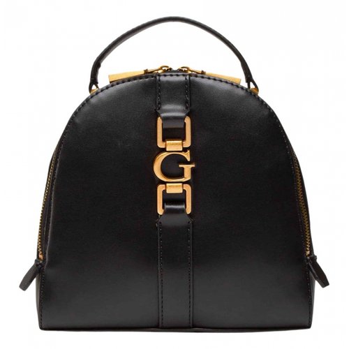 Pre-owned Guess Backpack In Black