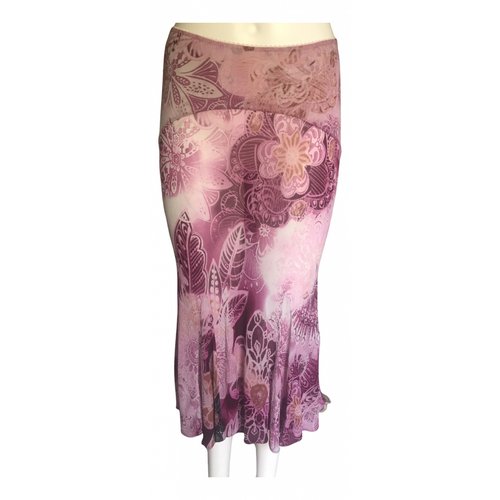 Pre-owned Class Cavalli Mid-length Skirt In Multicolour