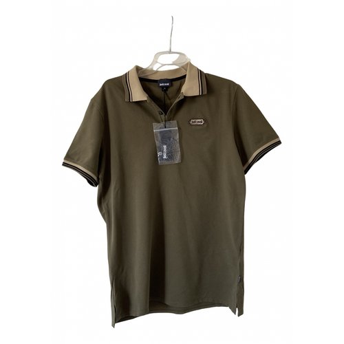 Pre-owned Just Cavalli Polo Shirt In Green