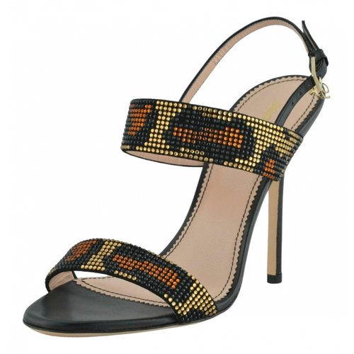 Pre-owned Dsquared2 Leather Sandal In Multicolour