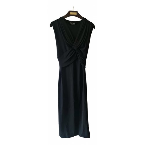 Pre-owned Tom Ford Mid-length Dress In Black