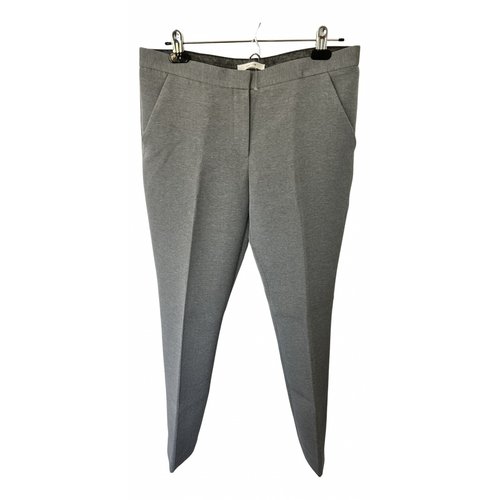 Pre-owned The Row Straight Pants In Grey