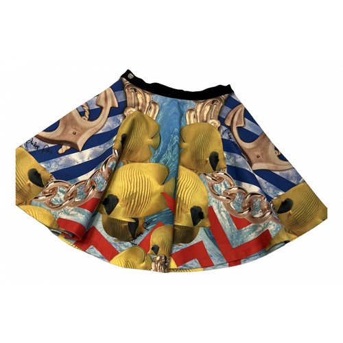 Pre-owned Philipp Plein Mini Skirt In Multicolour