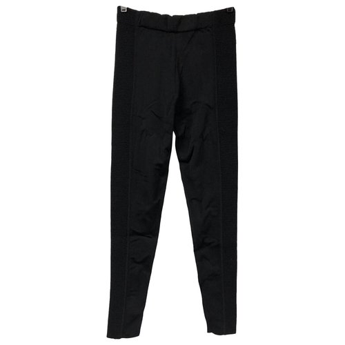 Pre-owned Faith Connexion Trousers In Black