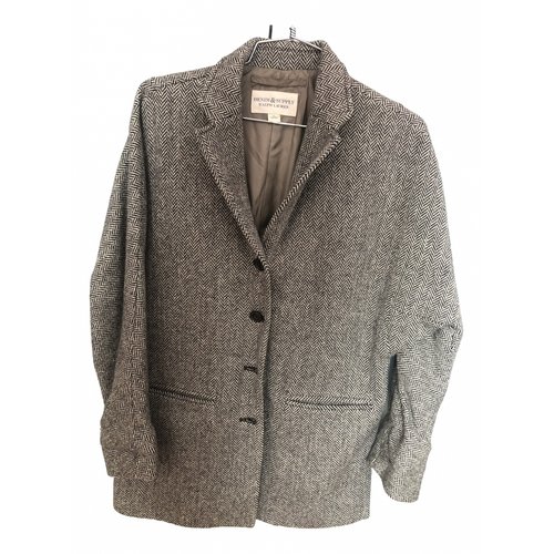 Pre-owned Ralph Lauren Tweed Jacket In Brown