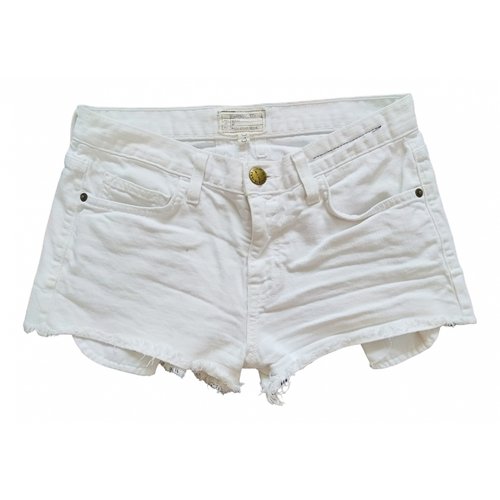 Pre-owned Current Elliott Shorts In White