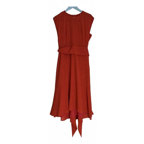 Pre-owned Cefinn Mid-length Dress In Red