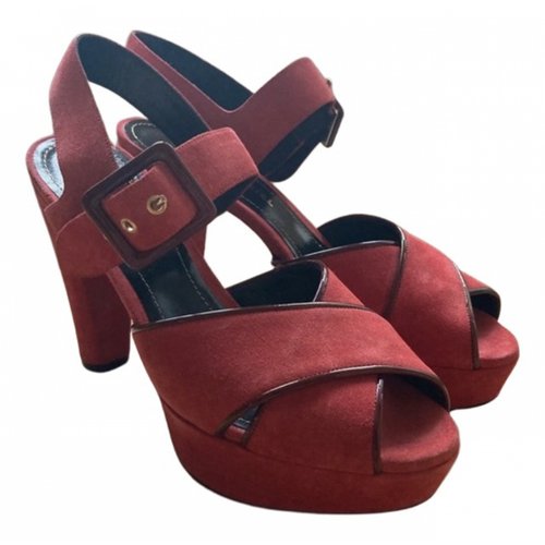 Pre-owned Sonia Rykiel Sandals In Red