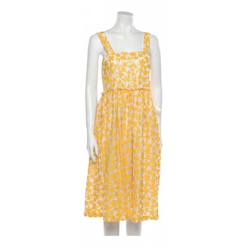 Pre-owned Shrimps Mid-length Dress In Yellow