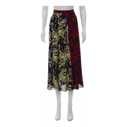 Pre-owned Tanya Taylor Silk Mid-length Skirt In Multicolour
