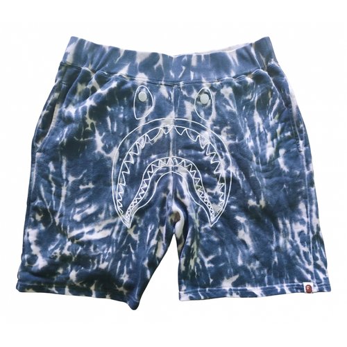 Pre-owned A Bathing Ape Shorts In Blue
