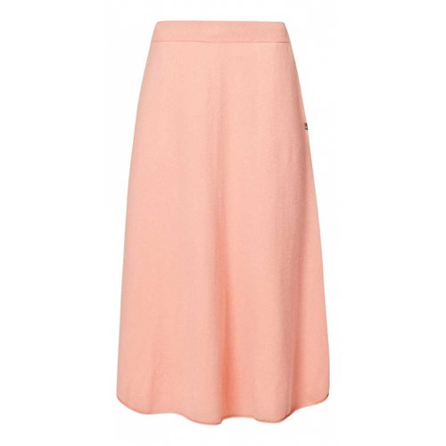 Pre-owned Extreme Cashmere Cashmere Mid-length Skirt In Pink