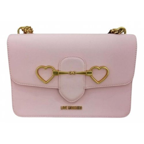 Pre-owned Moschino Love Handbag In Pink
