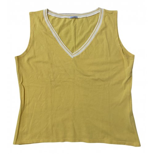 Pre-owned Malo Vest In Yellow