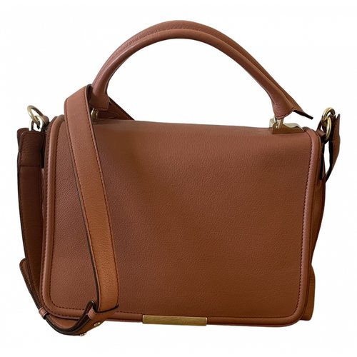 Pre-owned Emilio Pucci Leather Handbag In Camel