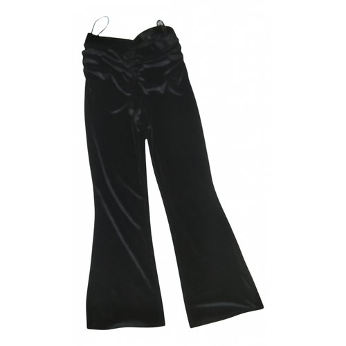 Pre-owned Michael Costello Trousers In Black