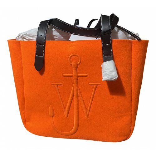 Pre-owned Jw Anderson Cloth Handbag In Orange