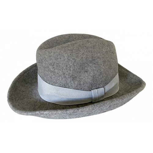 Pre-owned Furla Wool Hat In Grey